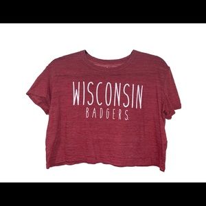 UW Badger Crop Top